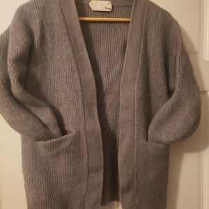 Tna grey wool sweater